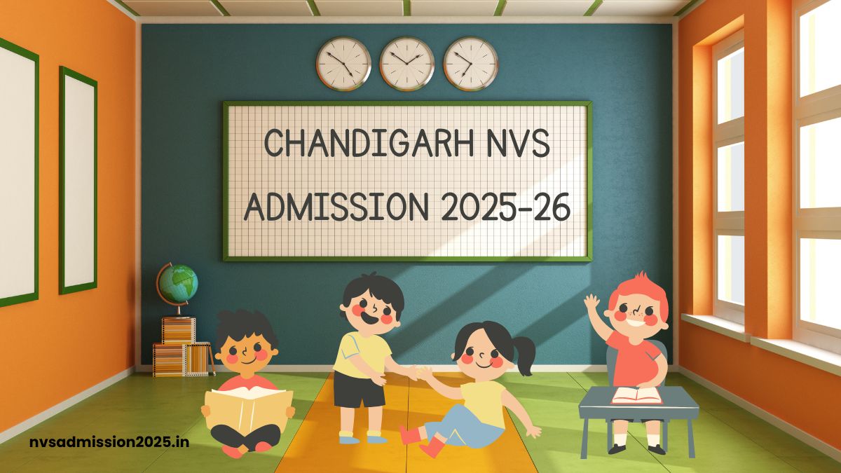 Chandigarh NVS Admission 2025-26