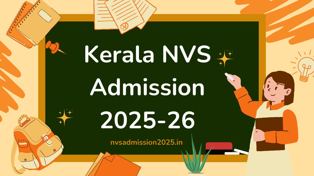 Kerala NVS Admission 2025-26