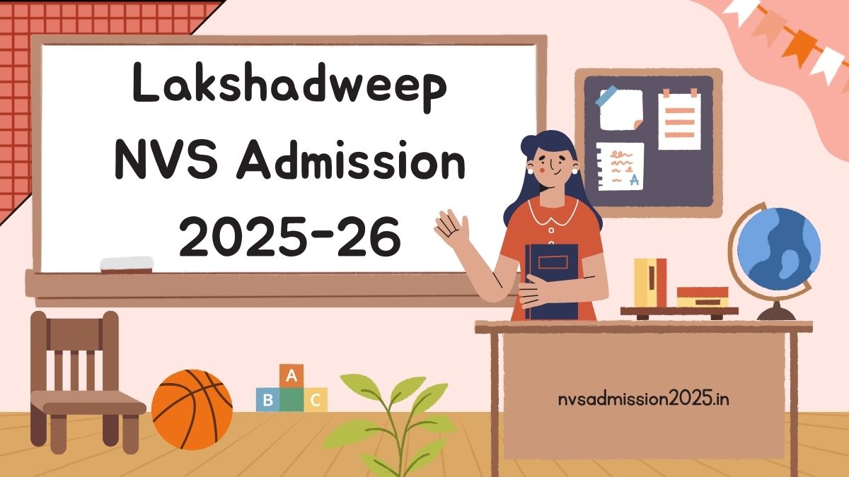 Lakshadweep NVS Admission 2025-26