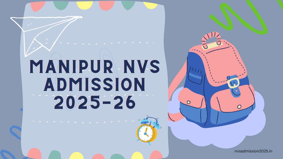 Manipur NVS Admission 2025-26