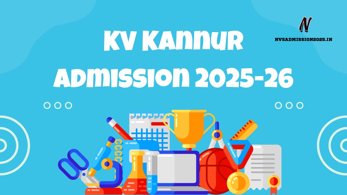 KVS Kannur Online Admission 2025-26