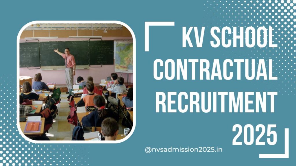 KVS Recruitment 2025 Notification, Posts, Eligibility & Salary Structure