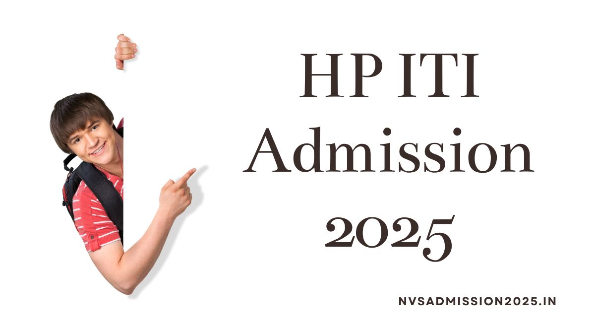 HP ITI Admission 2025