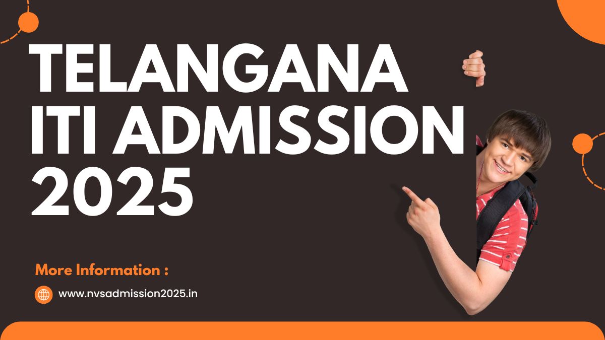 Telangana ITI Admission 2025