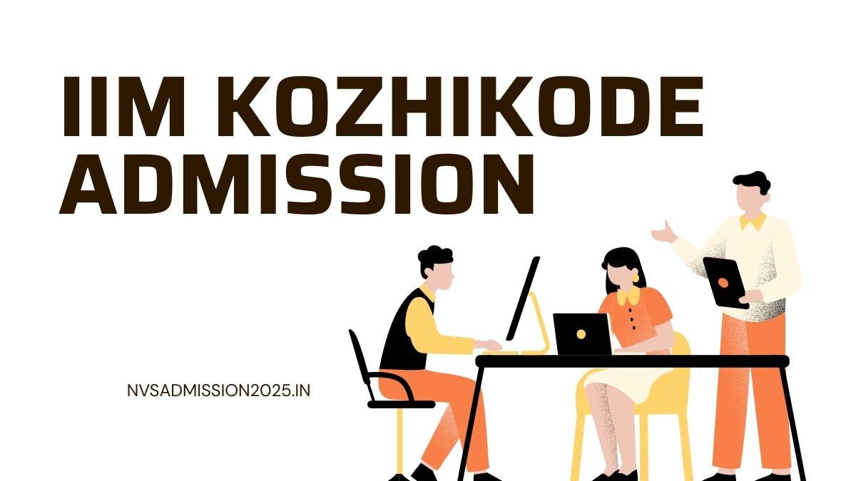 IIM Kozhikode Admission