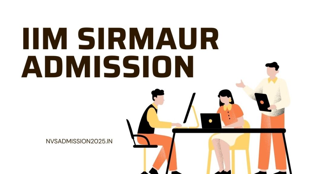 IIM Sirmaur Admission