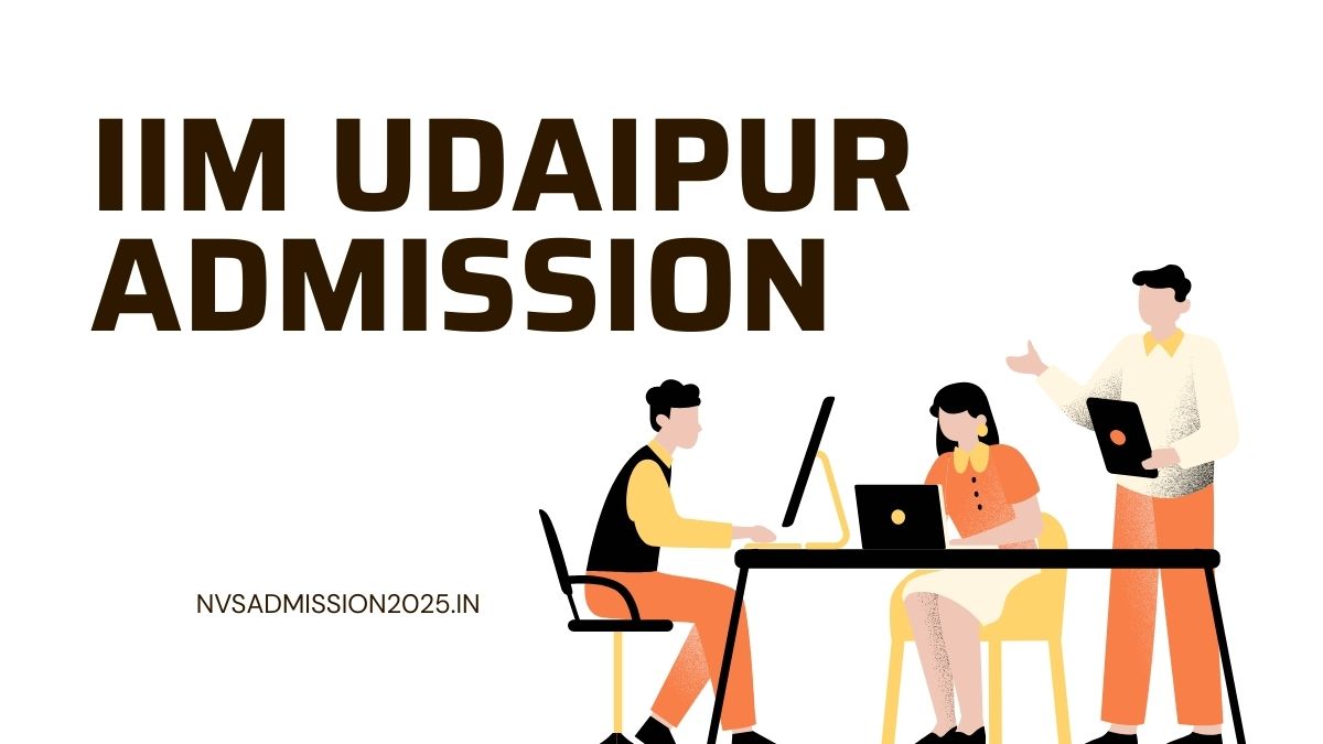 IIM Udaipur Admission