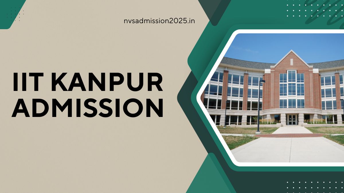 IIT Kanpur Admission