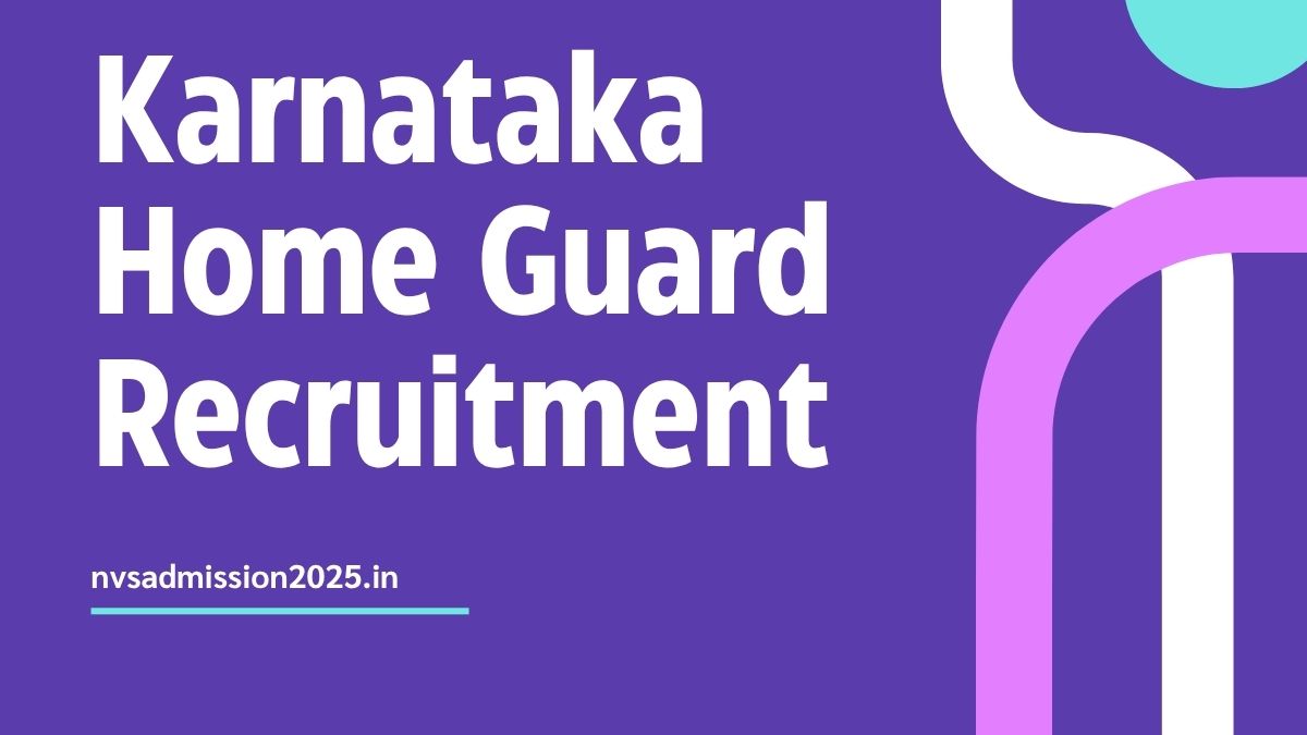 Karnataka Home Guard Recruitment