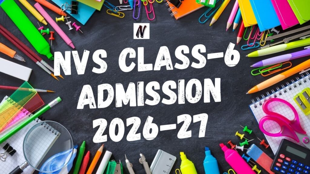 NVS Class 6 Admission 2026-27