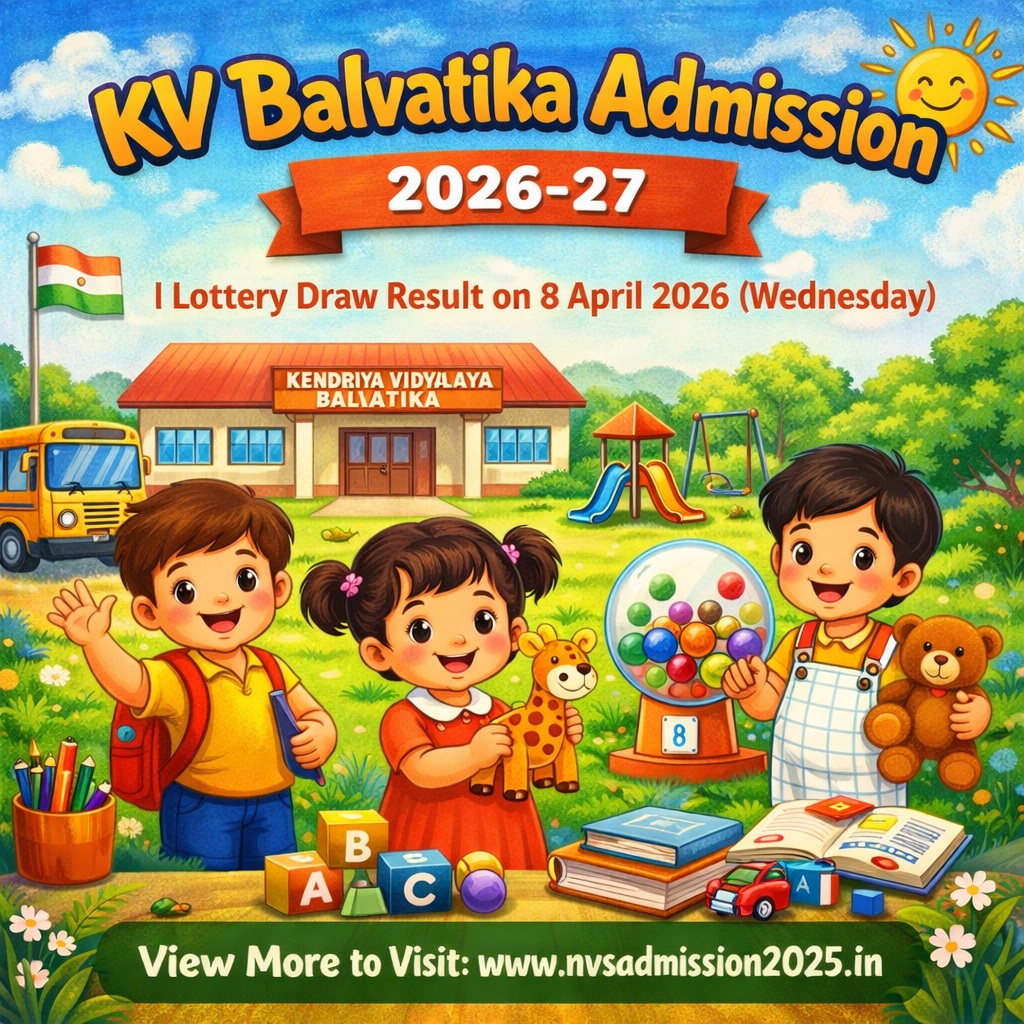 KV Balvatika Admission 2026-27